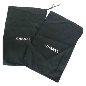 Authentic CHANEL Dust Bag(s) - Matching Set of 2